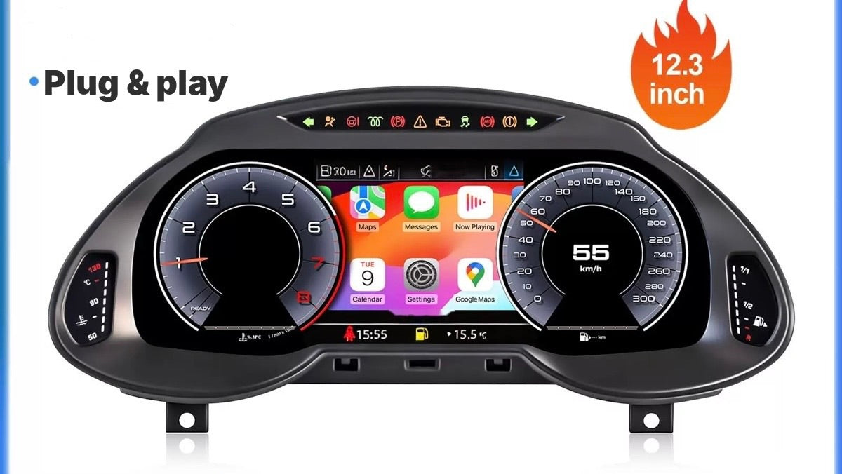 Audi Digital Speedometer