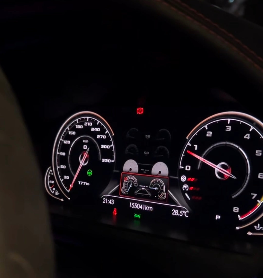 BMW Digital Speedometer