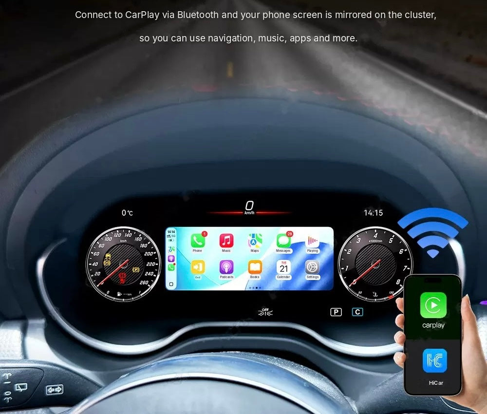 Mercedes-Benz Digital Speedometer