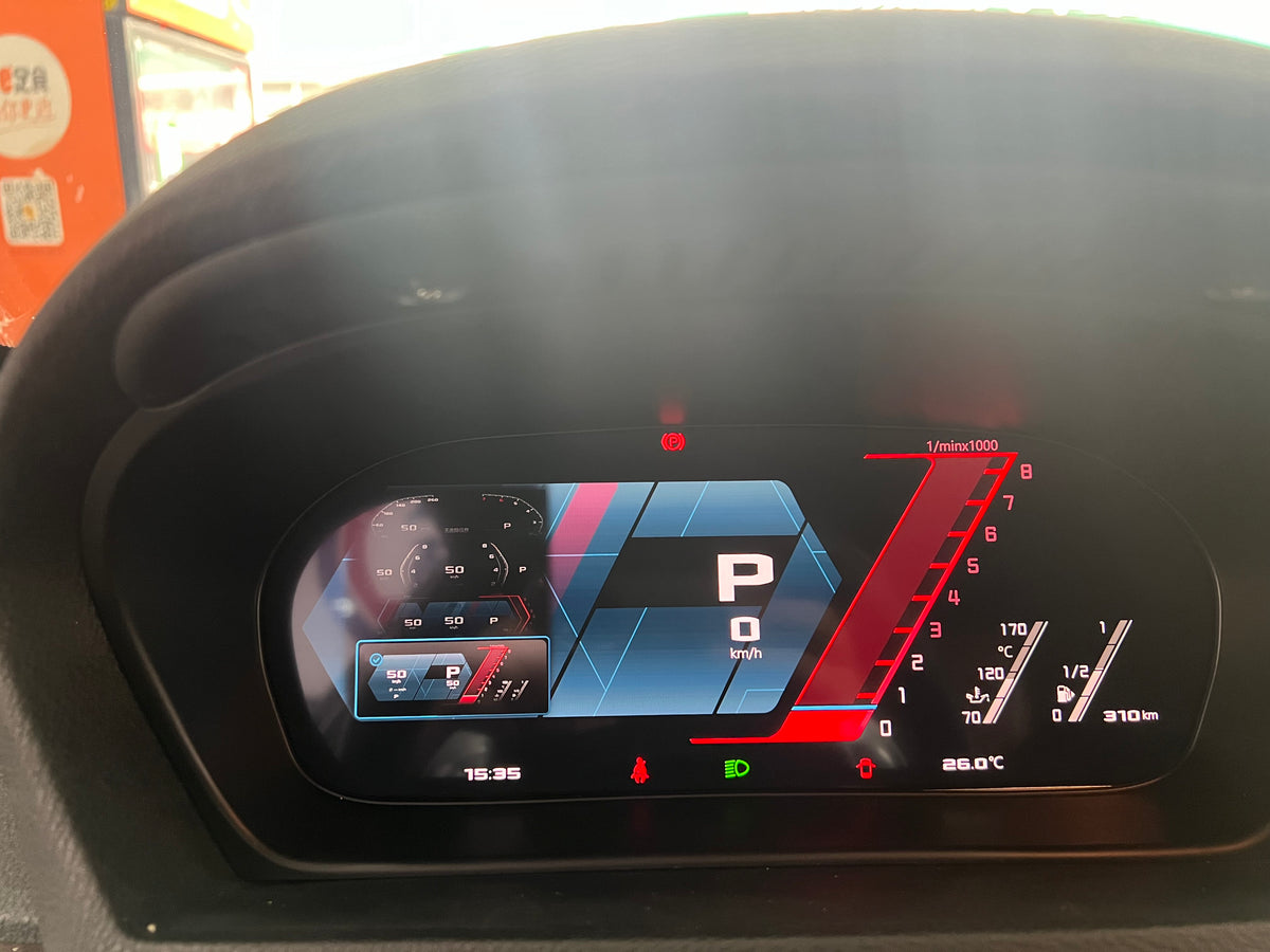 BMW Digital Speedometer