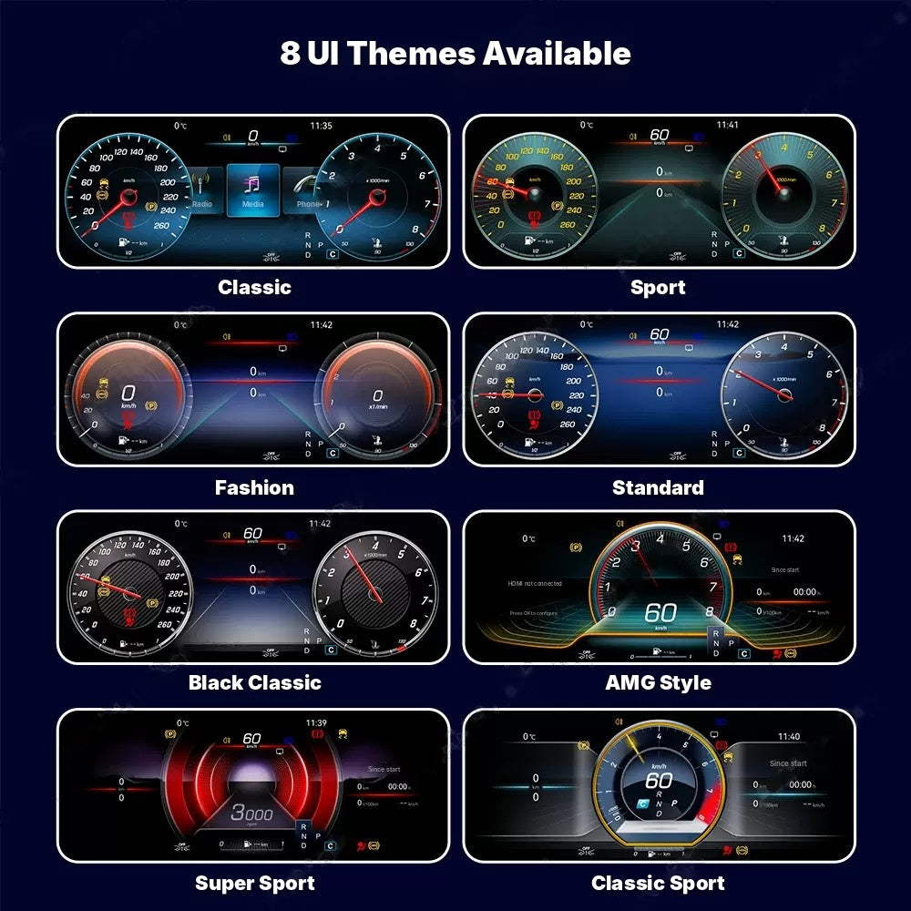 Mercedes-Benz Digital Speedometer