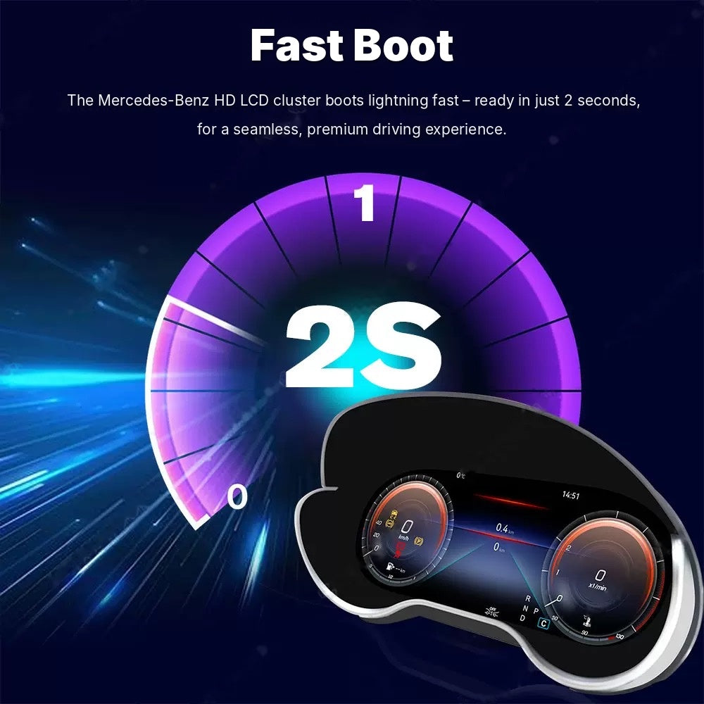 Mercedes-Benz Digital Speedometer